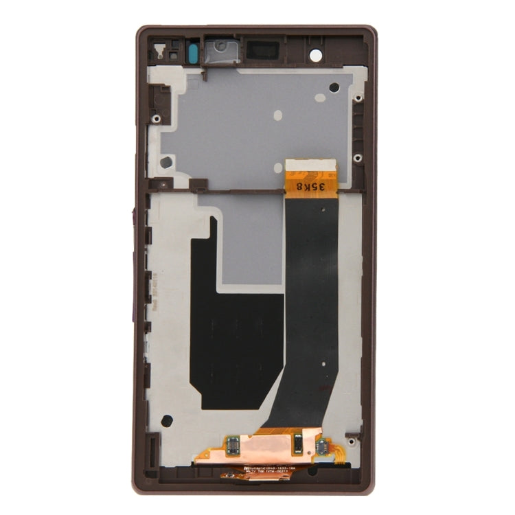 LCD Display + Touch Panel with Frame  for Sony Xperia Z / L36H / C6603 / C6602(Purple) - free shipping - PMC TechLife - Order now!