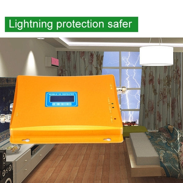 WCDMA 2100MHz Mobile Phone Signal Booster / LCD Signal Repeater with Sucker Antenna - Boosters by PMC TechLife | Online Shopping South Africa | PMC TechLife