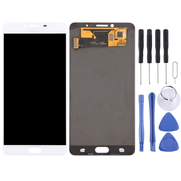 Original LCD Display + Touch Panel for Galaxy C9 Pro / C9000(White) - free shipping - PMC TechLife - Order now!
