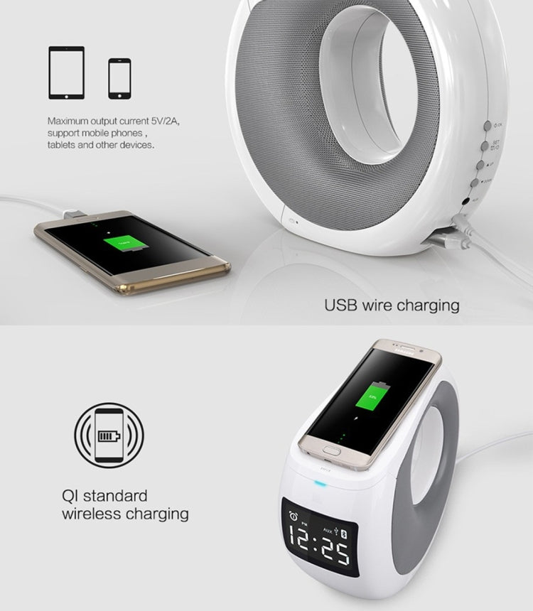 NILLKIN MC1 CE / RoHs / FCC Certificated QI Standard Wireless Charging Transmitter + Bluetooth Speaker, EU Plug , For iPhone, Galaxy, Sony, Lenovo, HTC, Huawei, Google, LG, Xiaomi, other Smartphones - free shipping - PMC TechLife - Order now!
