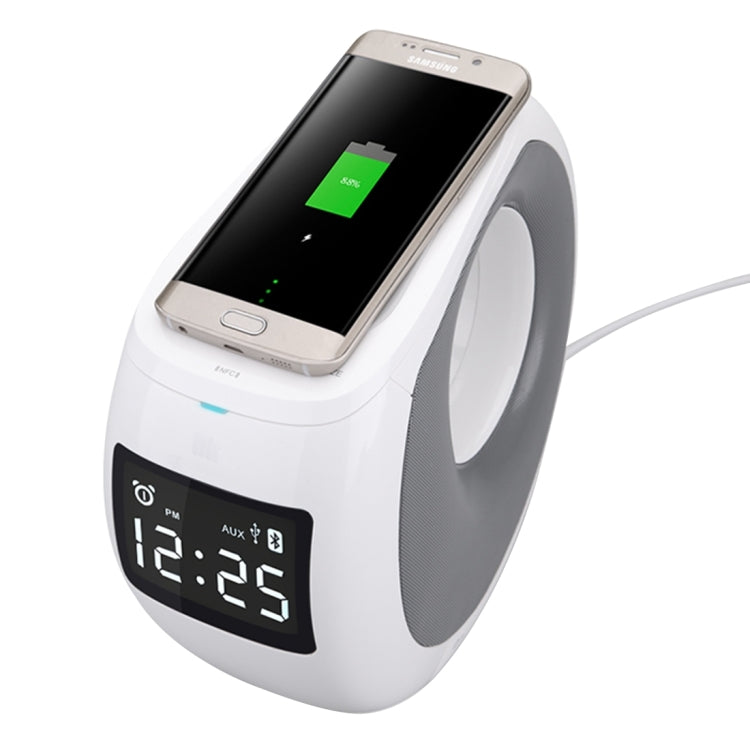 NILLKIN MC1 CE / RoHs / FCC Certificated QI Standard Wireless Charging Transmitter + Bluetooth Speaker, EU Plug , For iPhone, Galaxy, Sony, Lenovo, HTC, Huawei, Google, LG, Xiaomi, other Smartphones - free shipping - PMC TechLife - Order now!