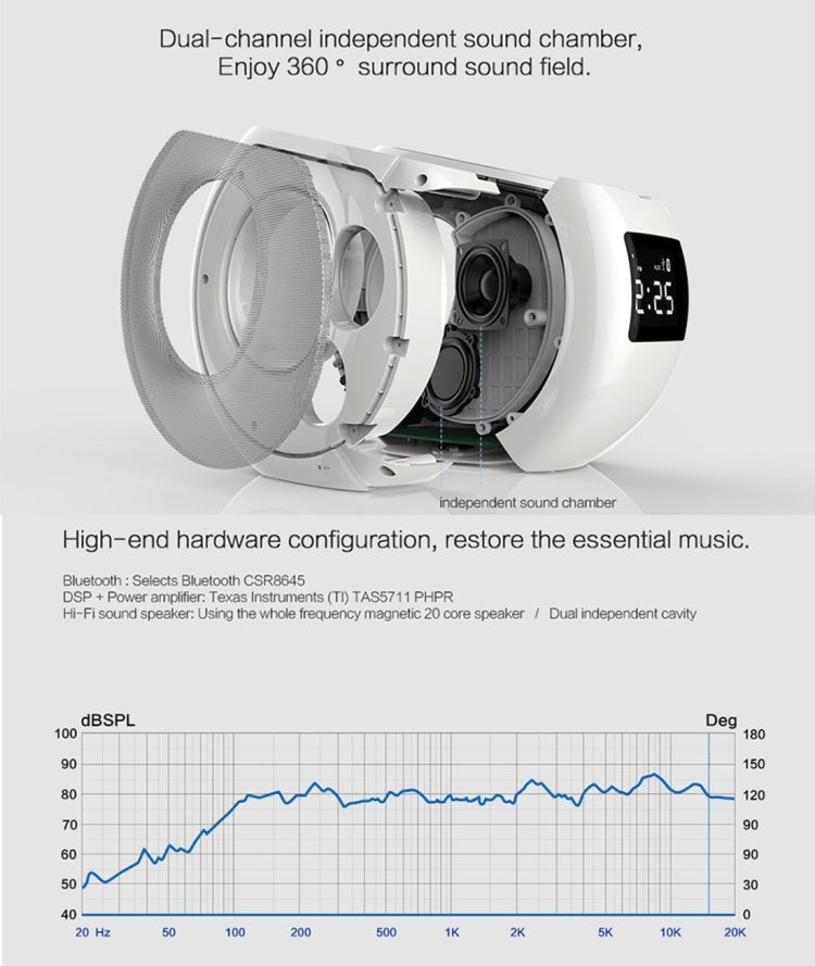 NILLKIN MC1 CE / RoHs / FCC Certificated QI Standard Wireless Charging Transmitter + Bluetooth Speaker, EU Plug , For iPhone, Galaxy, Sony, Lenovo, HTC, Huawei, Google, LG, Xiaomi, other Smartphones - free shipping - PMC TechLife - Order now!