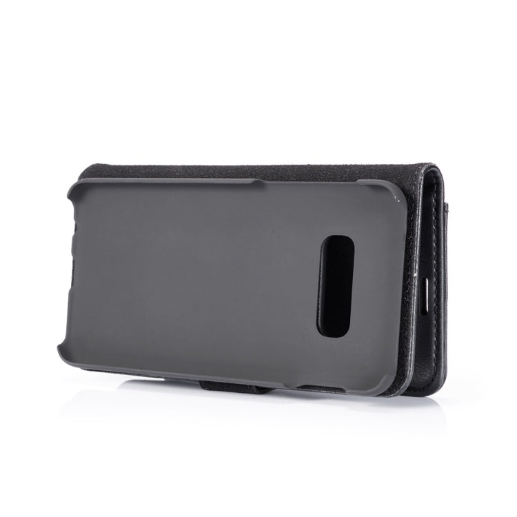 DG.MING Crazy Horse Texture Flip Detachable Magnetic Leather Case for Samsung Galaxy S10 E, with Holder & Card Slots & Wallet(Black) - Galaxy Phone Cases by DG.MING | Online Shopping South Africa | PMC TechLife | Buy Now Pay Later Mobicred