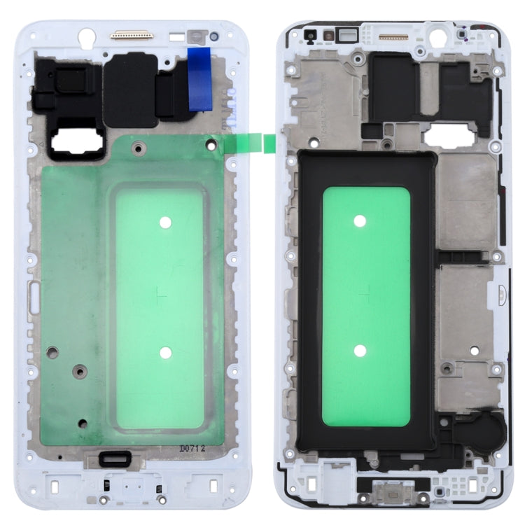 For Galaxy C8  Front Housing LCD Frame Bezel Plate(White) - free shipping - PMC TechLife - Order now!