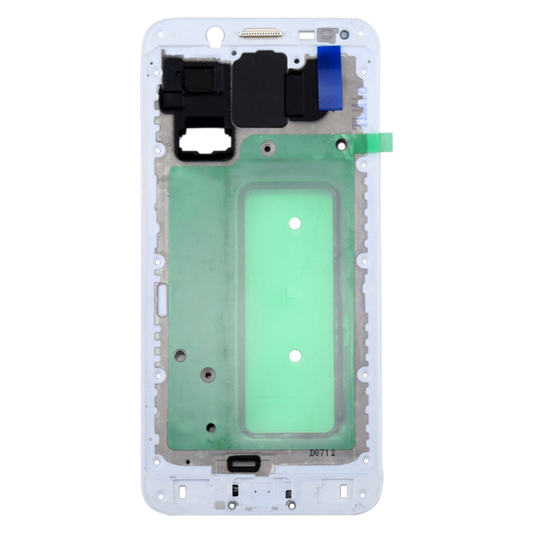 For Galaxy C8  Front Housing LCD Frame Bezel Plate(White) - free shipping - PMC TechLife - Order now!