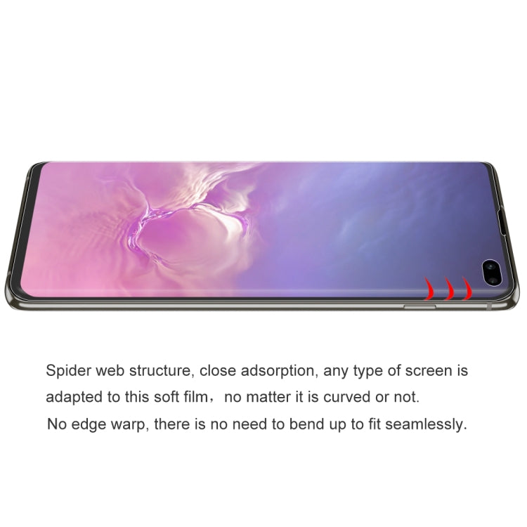 ENKAY Hat-Prince 0.1mm 3D Full Screen Protector Explosion-proof Hydrogel Film for Galaxy S10+, TPU+TPE+PET Material - For Samsung by ENKAY | Online Shopping South Africa | PMC TechLife | Buy Now Pay Later Mobicred