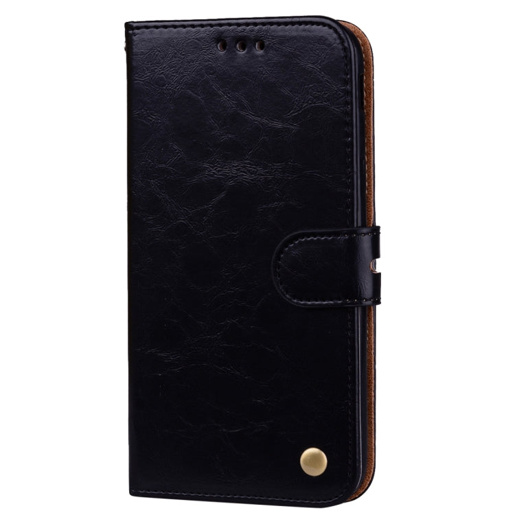 For Samsung Galaxy J5 (2017) / J530 (EU Version) Business Style Oil Wax Texture Horizontal Flip Leather Case with Holder & Card Slots & Wallet(Black) - Galaxy Phone Cases by PMC TechLife | Online Shopping South Africa | PMC TechLife | Buy Now Pay Later Mobicred