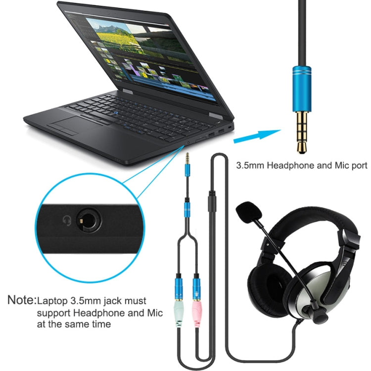 2 in 1 3.5mm Male to Double 3.5mm Female TPE High-elastic Audio Cable Splitter, Cable Length: 32cm(Black) - Cable & Splitter by PMC TechLife | Online Shopping South Africa | PMC TechLife