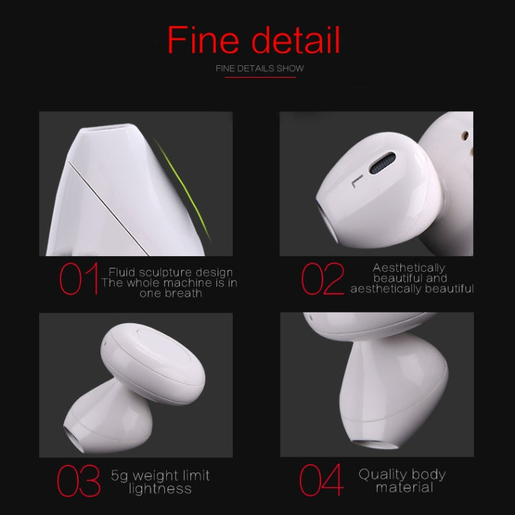 SABBAT J012 Single Ear Mini Bluetooth 4.2 In-Ear Stereo Earphone with Charging Box, For iPad, iPhone, Galaxy, Huawei, Xiaomi, LG, HTC and Other Smart Phones - free shipping - PMC TechLife - Order now!