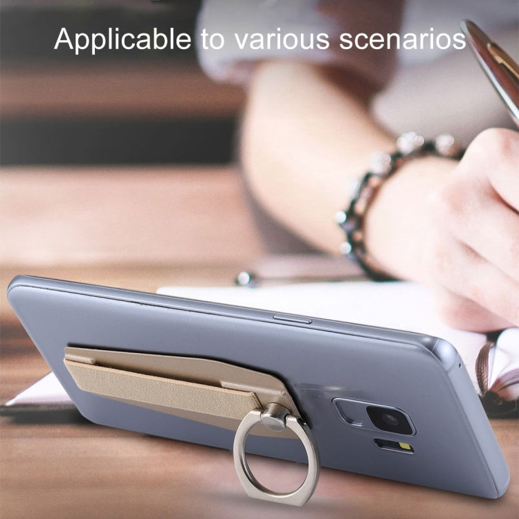 Universal Durable Finger Ring Phone Holder Sling Grip Anti-slip Stand(Gold) - Ring Holder by PMC TechLife | Online Shopping South Africa | PMC TechLife