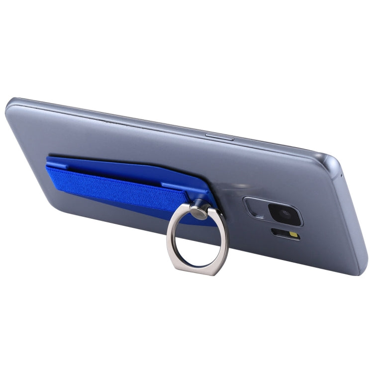 Universal Durable Finger Ring Phone Holder Sling Grip Anti-slip Stand(Blue) - Ring Holder by PMC TechLife | Online Shopping South Africa | PMC TechLife