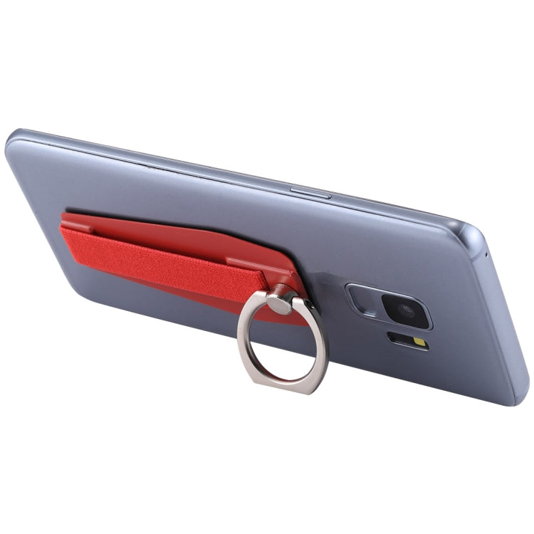 Universal Durable Finger Ring Phone Holder Sling Grip Anti-slip Stand(Red) - Ring Holder by PMC TechLife | Online Shopping South Africa | PMC TechLife
