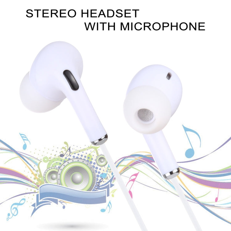 3.5mm Plug In-ear Wired Earphone with Mic, Cable Length: about 1.2m - In Ear Wired Earphone by PMC TechLife | Online Shopping South Africa | PMC TechLife