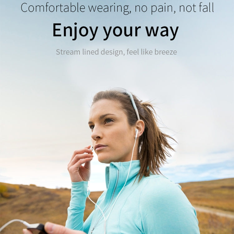 JOYROOM JR-EP1 1.2m 3.5mm Plug Wire Control In-Ear Earphone(White) - In Ear Wired Earphone by JOYROOM | Online Shopping South Africa | PMC TechLife | Buy Now Pay Later Mobicred