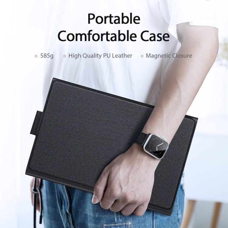For Samsung Galaxy Tab S6 Lite 2024 / 2020 DUX DUCIS Detachable Bluetooth Keyboard Ultrathin Horizontal Flip Leather Tablet Case with Touchpad & Smart Sleep Function & Holder (Black) - free shipping - PMC TechLife - Order now!