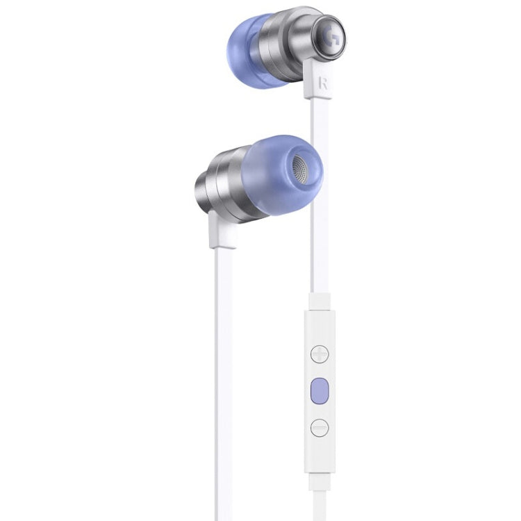 Logitech G333 In-ear Gaming Wired Earphone with Microphone, Standard Version(White) - free shipping - PMC TechLife - Order now!