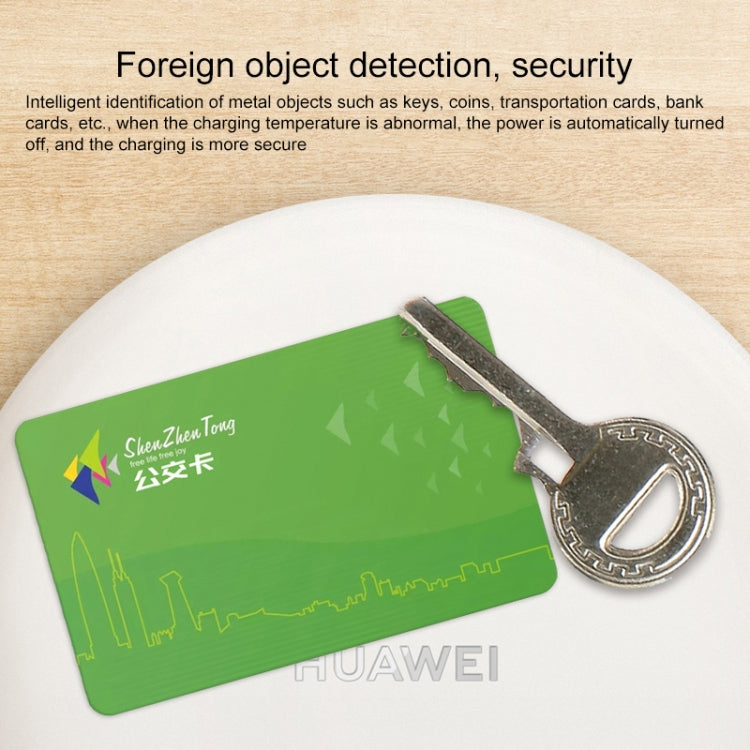 Huawei 15W Max Qi Standard Intelligent Fast Wireless Charger with 5A Cable and 10V / 4A Charging Plug(Black) - free shipping - PMC TechLife - Order now!