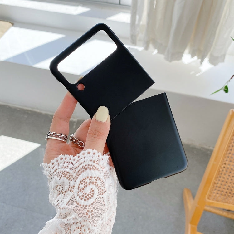 For Samsung Galaxy Z Flip4 Frosted PC Shockproof Phone Case(Black) - Galaxy Z Flip4 5G Cases by PMC TechLife | Online Shopping South Africa | PMC TechLife | Buy Now Pay Later Mobicred