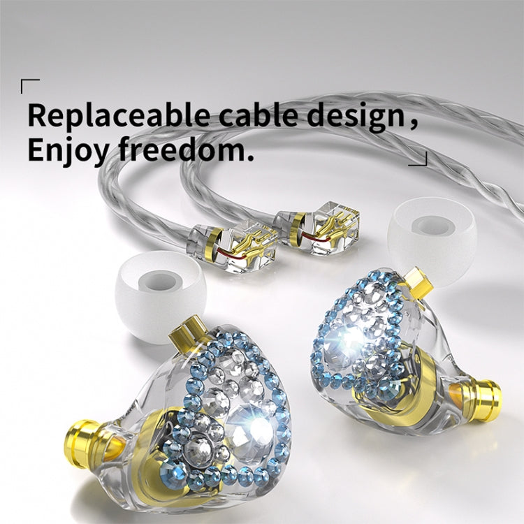 CVJ Liuli 3.5mm In-ear Wired Headphones,Length 1.25m (Red) - free shipping - PMC TechLife - Order now!