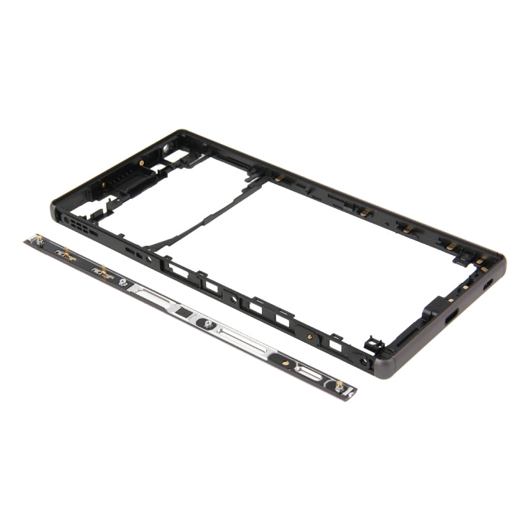 Front Bezel  for Sony Xperia Z5 (Single SIM Card Version) (Black) - free shipping - PMC TechLife - Order now!