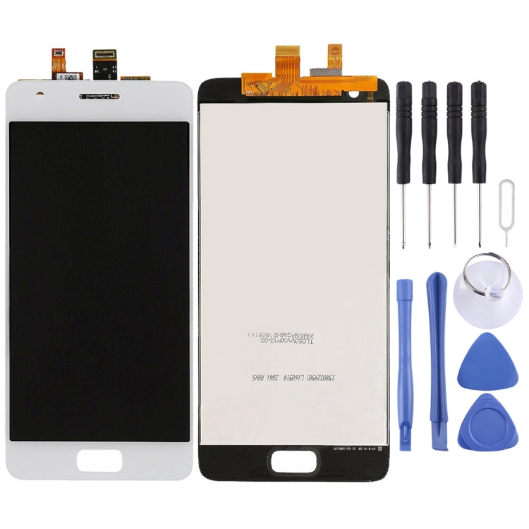 OEM LCD Screen for Lenovo ZUK Z2  with Digitizer Full Assembly (White) - free shipping - PMC TechLife - Order now!