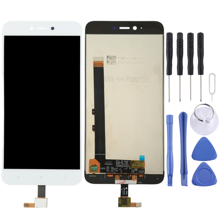 TFT LCD Screen For Xiaomi Redmi Note 5A with Digitizer Full Assembly(White) - free shipping - PMC TechLife - Order now!