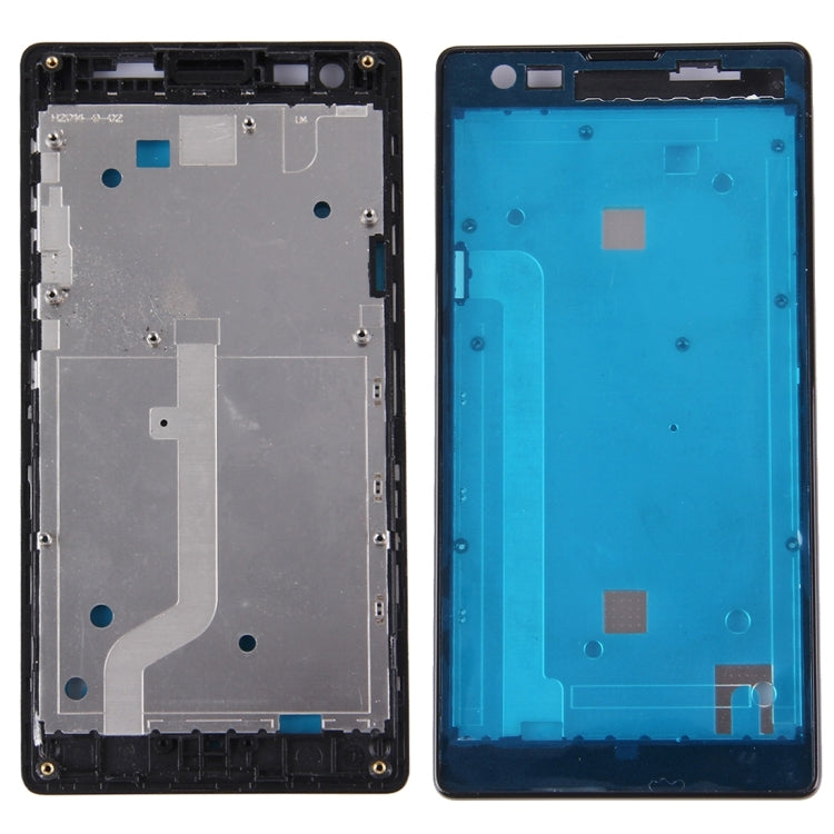 For Xiaomi Redmi (3G Version) Front Housing LCD Frame Bezel(Black) - Frame Bezel Plate by PMC TechLife | Online Shopping South Africa | PMC TechLife