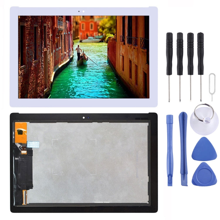 LCD Screen and Digitizer Full Assembly for Asus ZenPad 10 Z301MFL LTE Edition /   Z301MF WiFi Edition 1920 x 1080 Pixel(White) - LCD Screen by PMC TechLife | Online Shopping South Africa | PMC TechLife
