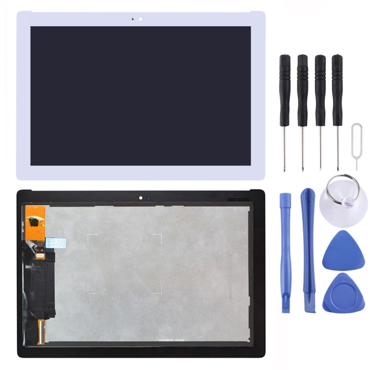 LCD Screen and Digitizer Full Assembly for Asus ZenPad 10 Z301MFL LTE Edition /   Z301MF WiFi Edition 1920 x 1080 Pixel(White) - LCD Screen by PMC TechLife | Online Shopping South Africa | PMC TechLife