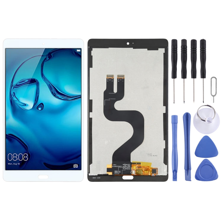 OEM LCD Screen for Huawei MediaPad M3 8.4 inch / YIBTV-W09 / BTV-DL09 with Digitizer Full Assembly (White) - free shipping - PMC TechLife - Order now!
