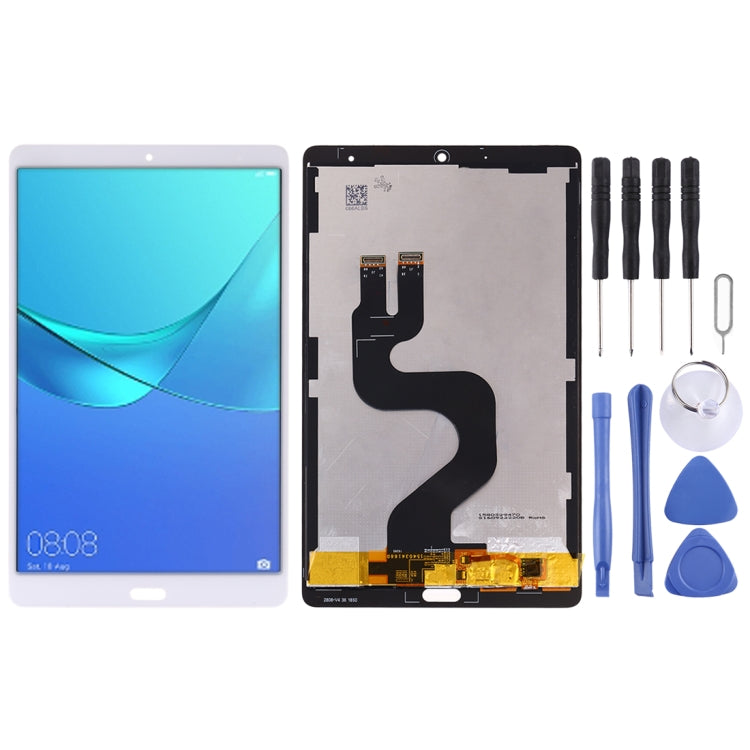 OEM LCD Screen for Huawei MediaPad M5 8.4 inch / SHT-AL09 / SHT-W09 with Digitizer Full Assembly (White) - free shipping - PMC TechLife - Order now!