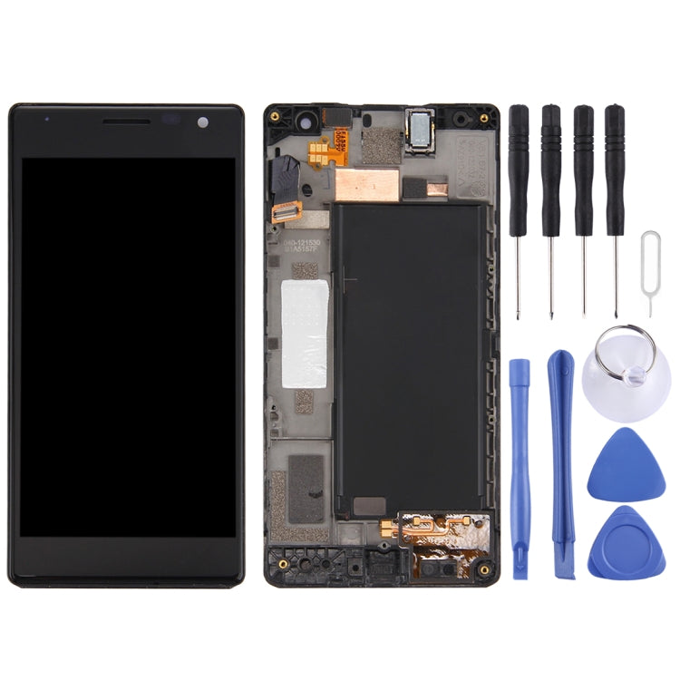 TFT LCD Screen for Nokia Lumia 735 with Digitizer Full Assembly (Black) - free shipping - PMC TechLife - Order now!