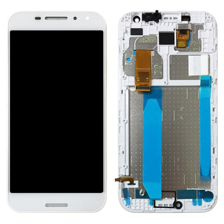 OEM LCD Screen for Vodafone Smart N8 VFD610 Digitizer Full Assembly with Frame���White) - free shipping - PMC TechLife - Order now!
