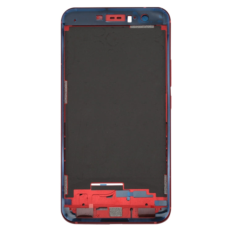 Front Housing LCD Frame Bezel Plate for HTC U11(Red) - free shipping - PMC TechLife - Order now!