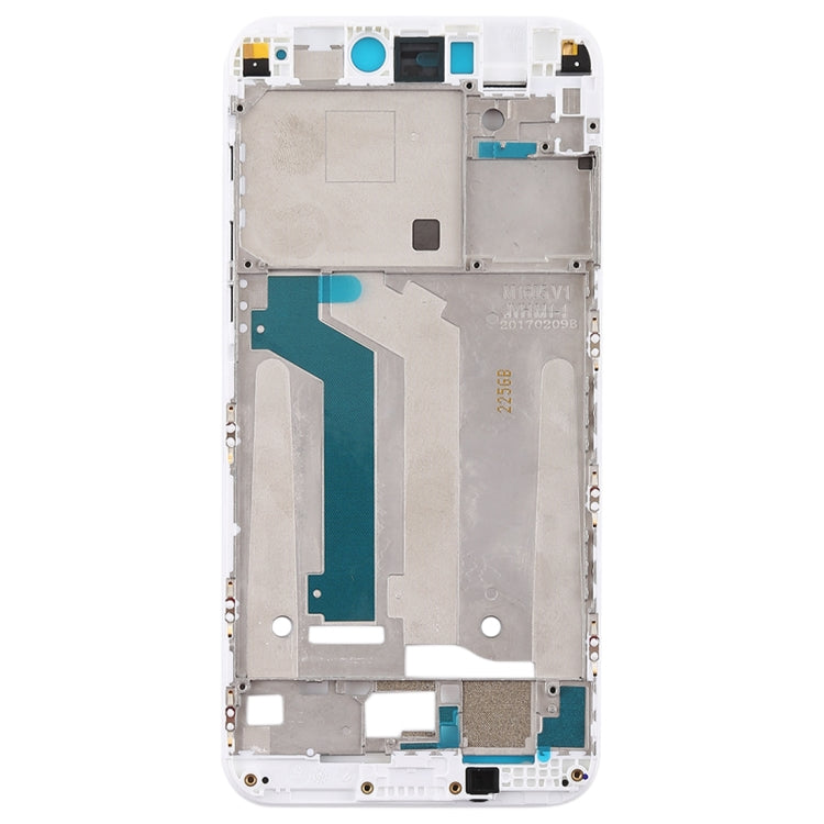 Front Housing LCD Frame Bezel Plate for Xiaomi Mi 5c (White) - Frame Bezel Plate by PMC TechLife | Online Shopping South Africa | PMC TechLife