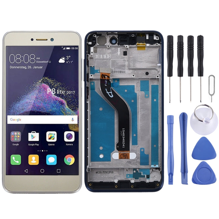 OEM LCD Screen for Huawei Honor 8 Lite Digitizer Full Assembly with Frame (Gold) - free shipping - PMC TechLife - Order now!