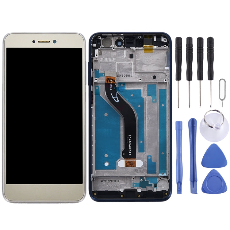 OEM LCD Screen for Huawei Honor 8 Lite Digitizer Full Assembly with Frame (Gold) - free shipping - PMC TechLife - Order now!
