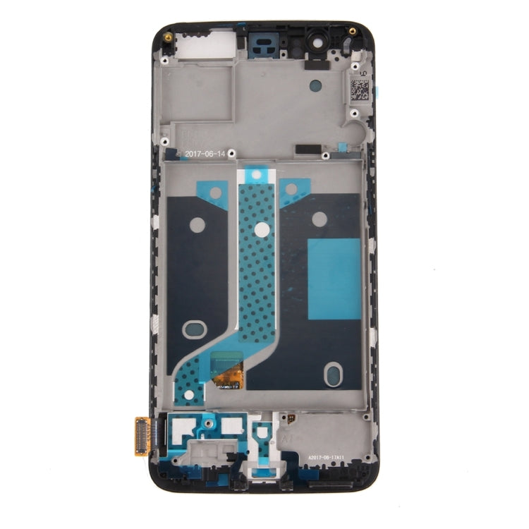 For OnePlus 5  Digitizer Full Assembly with Frame OEM LCD Screen (Black) - free shipping - PMC TechLife - Order now!