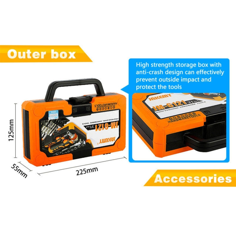 JAKEMY JM-6121 31 in 1 Professional Screwdriver Kit Disassemble Tool Screwdriver Set Multifunction for Electronics Home Tools Repairing - Screwdriver Set by JAKEMY | Online Shopping South Africa | PMC TechLife | Buy Now Pay Later Mobicred