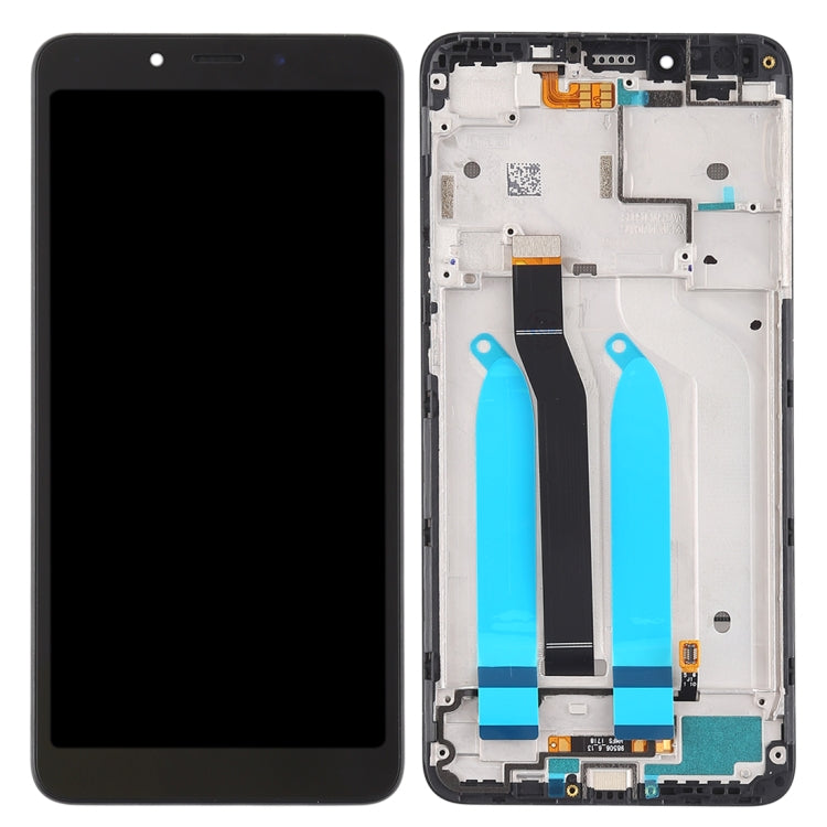 TFT LCD Screen for Xiaomi Redmi 6A / Redmi 6 Digitizer Full Assembly with Frame(Black) - free shipping - PMC TechLife - Order now!
