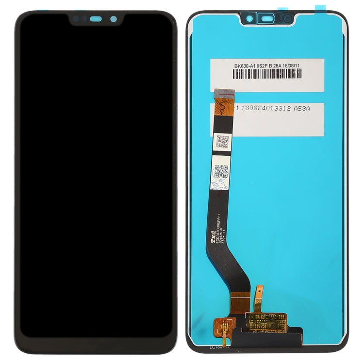 OEM LCD Screen for Huawei Honor 8C with Digitizer Full Assembly (Black) - free shipping - PMC TechLife - Order now!