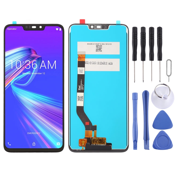 OEM LCD Screen for Asus Zenfone Max (M2) ZB633KL / ZB632KL with Digitizer Full Assembly (Black) - free shipping - PMC TechLife - Order now!