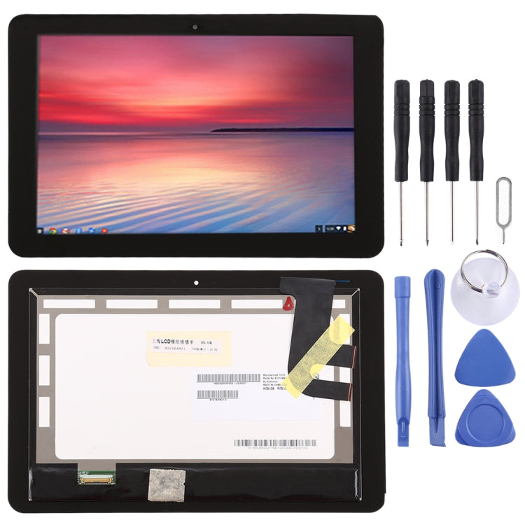 OEM LCD Screen  for ASUS Chromebook Flip C100PA 10 inch with Digitizer Full Assembly (Black) - free shipping - PMC TechLife - Order now!
