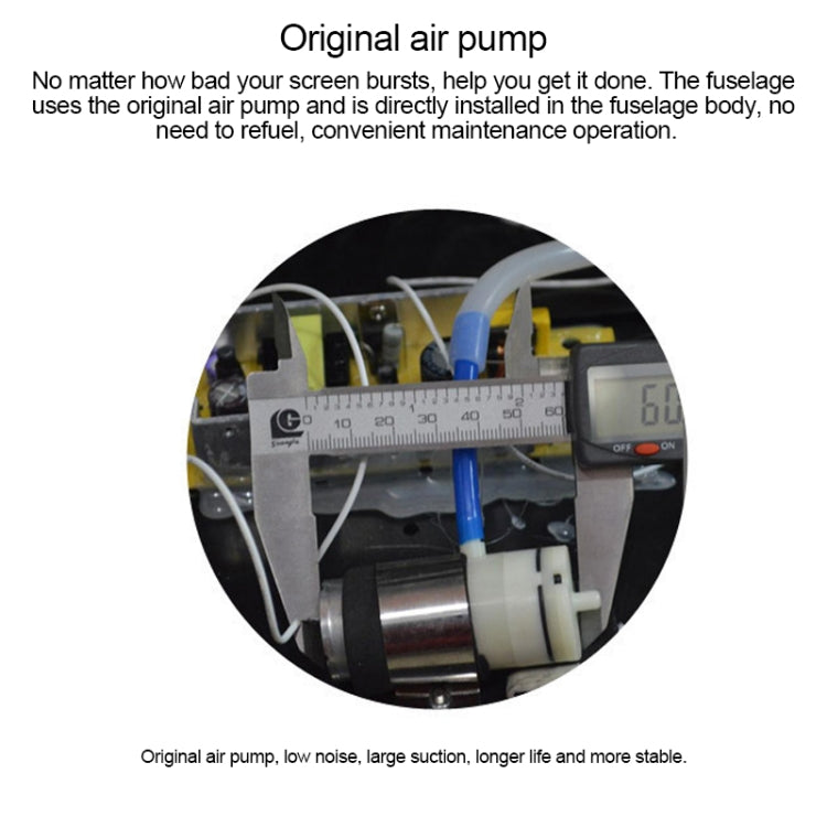 Kaisi 948C 7 inch LCD Touch Screen Separator Machine Vacuum Pump segregator, EU Plug - free shipping - PMC TechLife - Order now!