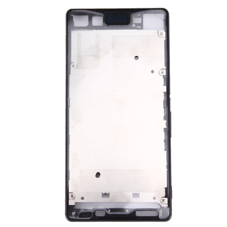 Front Housing LCD Frame Bezel for Sony Xperia Z3+ / Z4(Black) - Frame Bezel Plate by PMC TechLife | Online Shopping South Africa | PMC TechLife