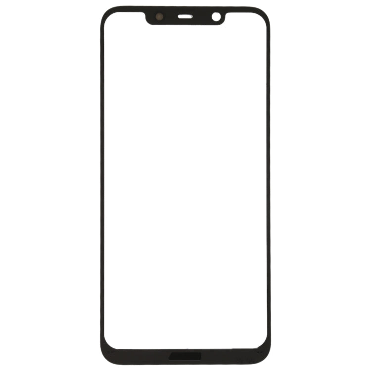 Front Screen Outer Glass Lens for Nokia X7 / 8.1 / 7.1 Plus TA-1131(Black) - free shipping - PMC TechLife - Order now!