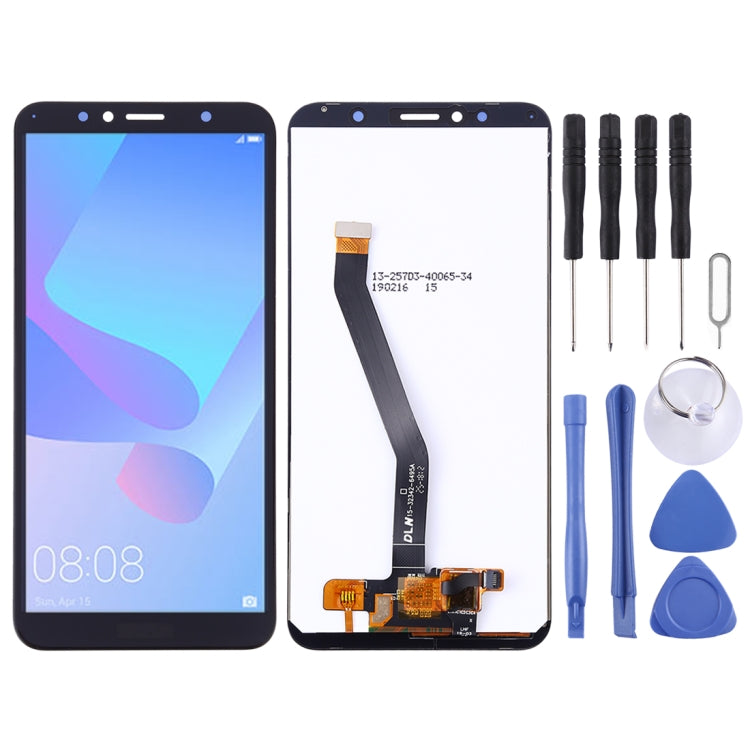 OEM LCD Screen for Huawei Y6 Prime (2018) with Digitizer Full Assembly (Black) - free shipping - PMC TechLife - Order now!