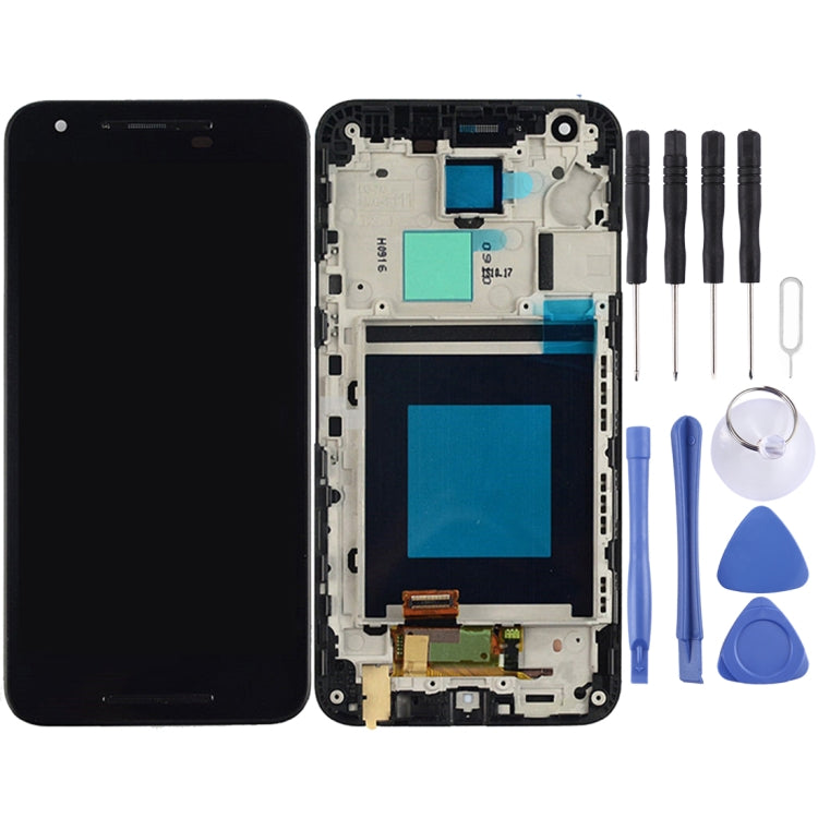LCD Screen and Digitizer Full Assembly with Frame for LG Nexus 5X H791 H790(Black) - free shipping - PMC TechLife - Order now!