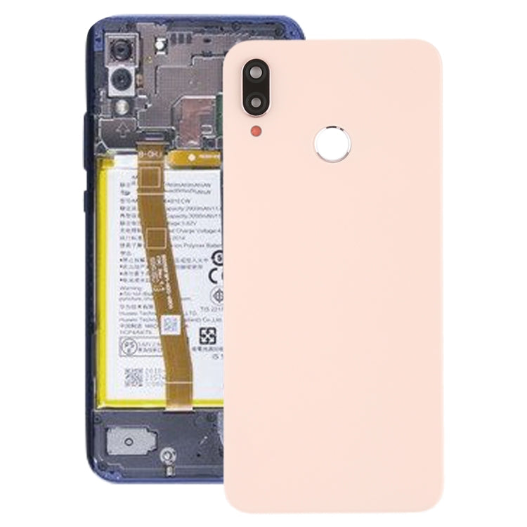 Back Cover with Camera Lens (Original) for Huawei P20 Lite / Nova 3e(Rose Gold) - Back Cover by PMC TechLife | Online Shopping South Africa | PMC TechLife
