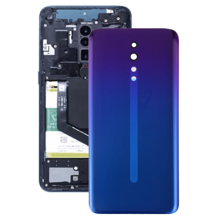 For OPPO Reno Z Back Cover (Purple) - Back Cover by PMC TechLife | Online Shopping South Africa | PMC TechLife